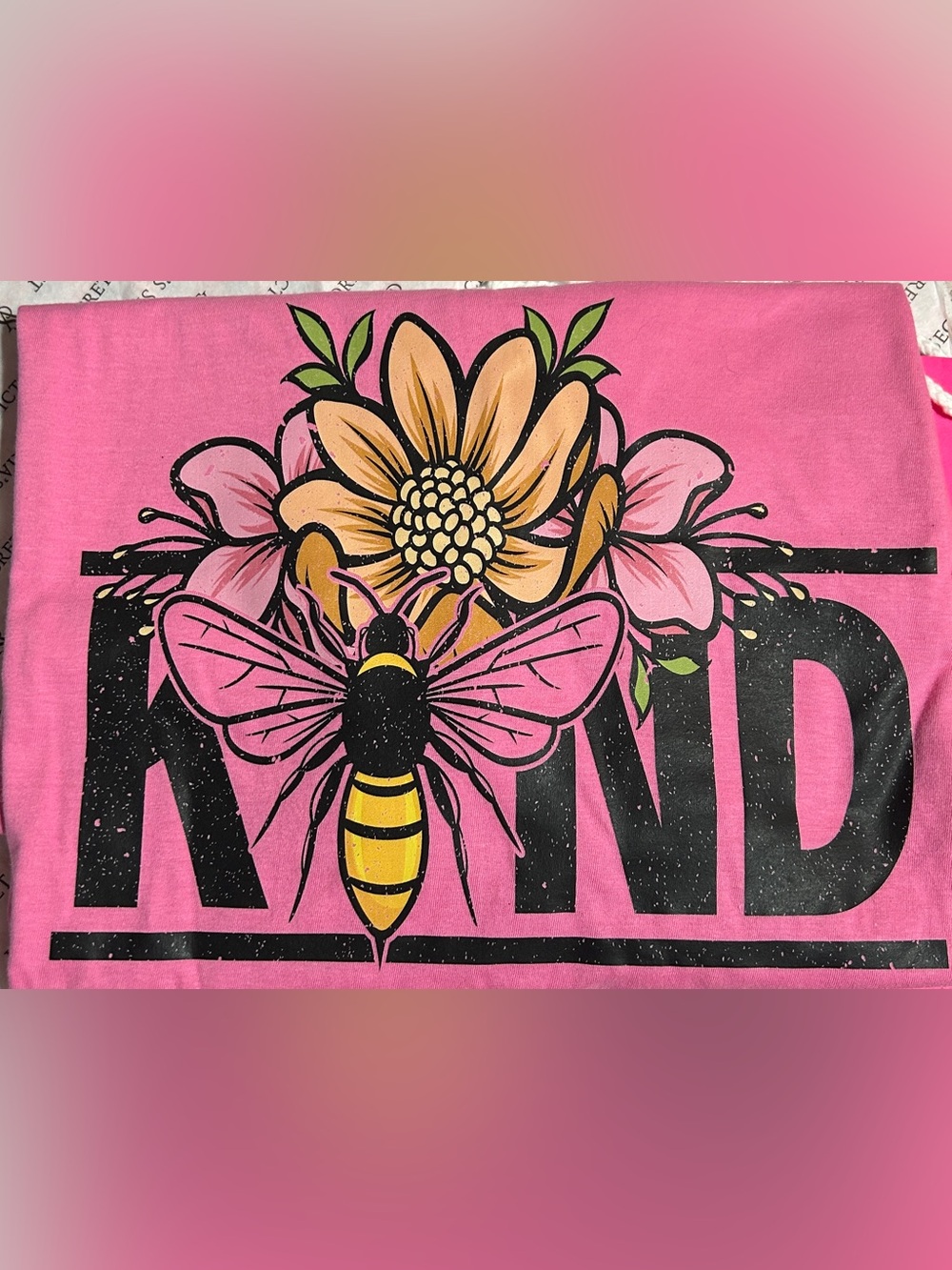 Gildan Floral Bee  Tee
